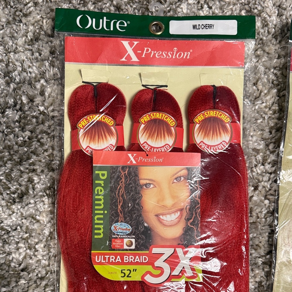 Outre X-Pression Red Hair Extensions - Picture 2 of 6